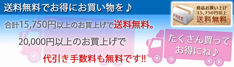 15,750円以上で送料無料